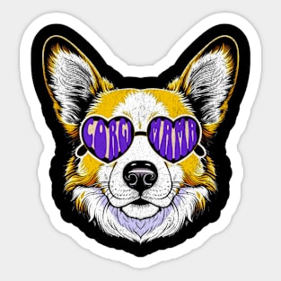 Corgi MAMA Sticker